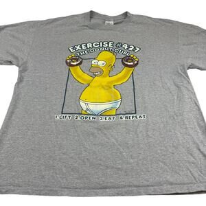 Vintage Homer Simpson T-Shirt - Size XL - Good Condition
